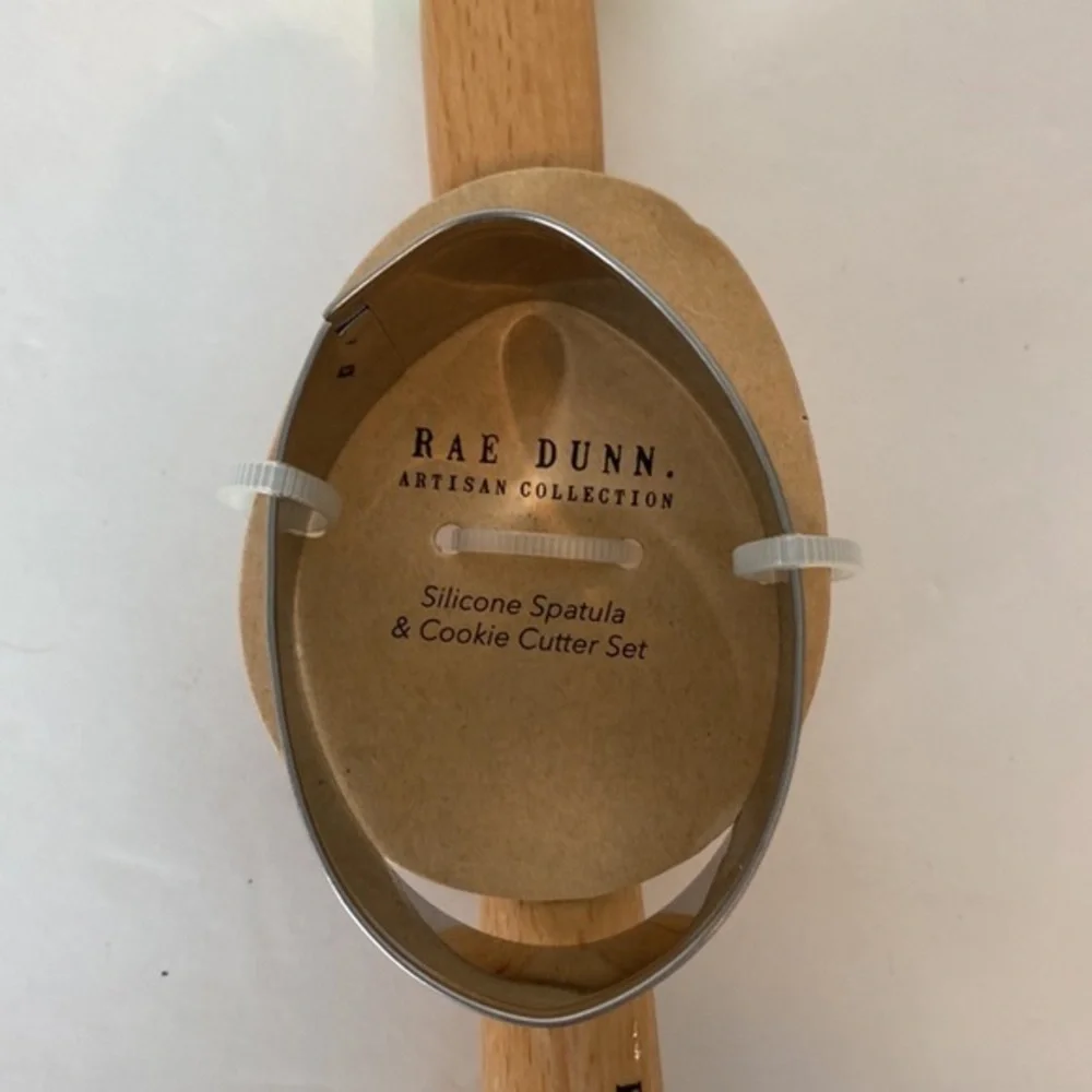 Rae Dunn Easter Spatula Easter‎ Egg Cookie Cutter Set